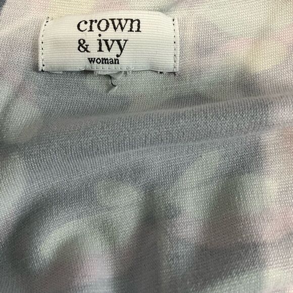 Crown & Ivy Woman Floral Sleeveless Dress - Black, Pink, Green - Picture 7 of 7